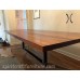 Custom Wide Plank Solid Wood Dining and Conference Table Builder with Leg and Hardwood Options Custom Wide Plank Solid Wood Dining and Conference Table Builder with Leg and Hardwood Options