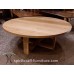 Large Diameter Solid Wood Round Dining Tables and Tops,  Custom Top Builder with Base Options
