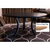 Large Diameter Solid Wood Round Dining Tables and Tops,  Custom Top Builder with Base Options
