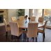 Large Diameter Solid Wood Round Dining Tables and Tops,  Custom Top Builder with Base Options