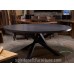 Large Diameter Solid Wood Round Dining Tables and Tops,  Custom Top Builder with Base Options