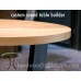 Large Diameter Solid Wood Round Dining Tables and Tops,  Custom Top Builder with Base Options