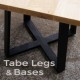 Table Legs and Bases Table Legs and Bases