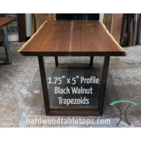 Custom Made Trapezoid Legs in Solid Hardwood Custom Made Trapezoid Legs in Solid Hardwood