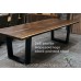 Live Edge Black Walnut Dining and Conference Table Configurator - Custom Fabricate your Solid Wood Table in any Size Live Edge Black Walnut Dining and Conference Table Configurator - Custom Fabricate your Solid Wood Table in any Size