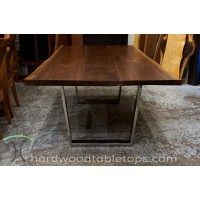 Live Edge Black Walnut Dining and Conference Table Configurator - Custom Fabricate your Solid Wood Table in any Size Live Edge Black Walnut Dining and Conference Table Configurator - Custom Fabricate your Solid Wood Table in any Size