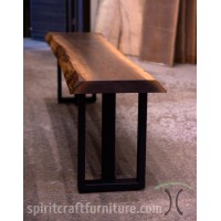 Live Edge Walnut Console Table and Bench Configurator Live Edge Walnut Console Table and Bench Configurator