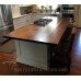 Custom Wide Plank Solid Wood Dining and Conference Table Builder with Leg and Hardwood Options Custom Wide Plank Solid Wood Dining and Conference Table Builder with Leg and Hardwood Options