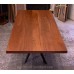 Custom Wide Plank Solid Wood Dining and Conference Table Builder with Leg and Hardwood Options Custom Wide Plank Solid Wood Dining and Conference Table Builder with Leg and Hardwood Options